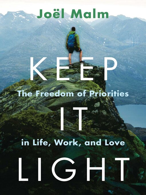 Title details for Keep It Light by Joël Malm - Wait list